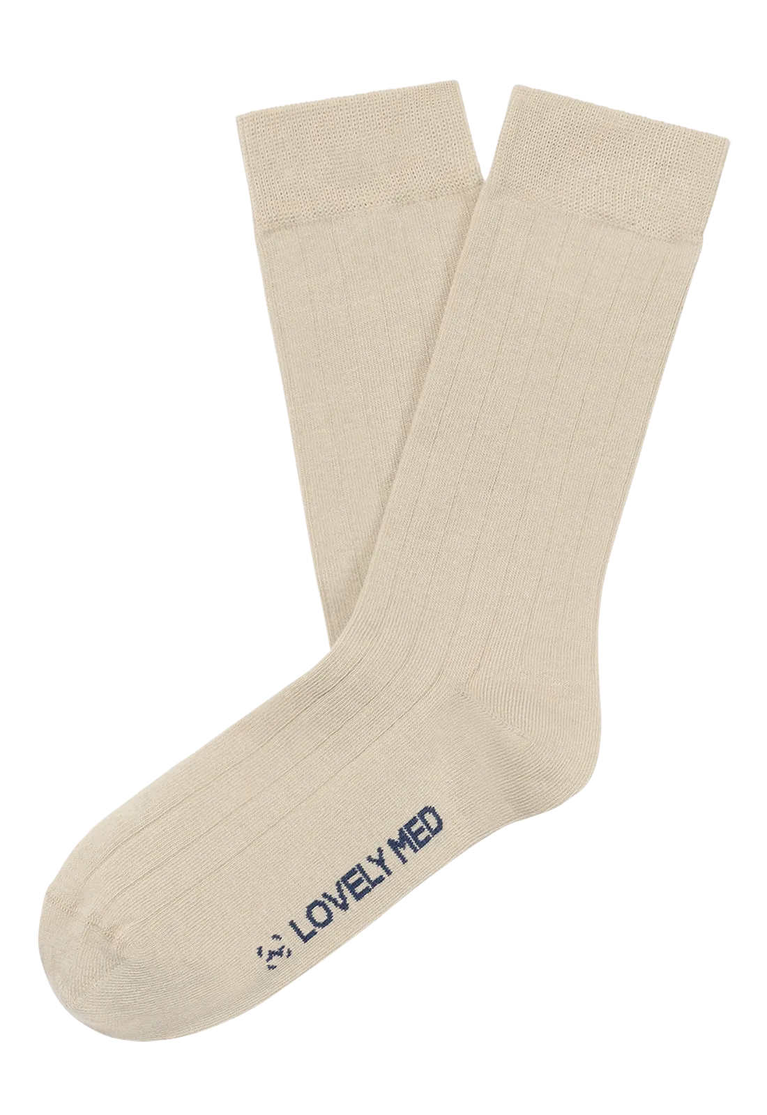 Calcetín canalé unicolor perfecto para combinar LM100