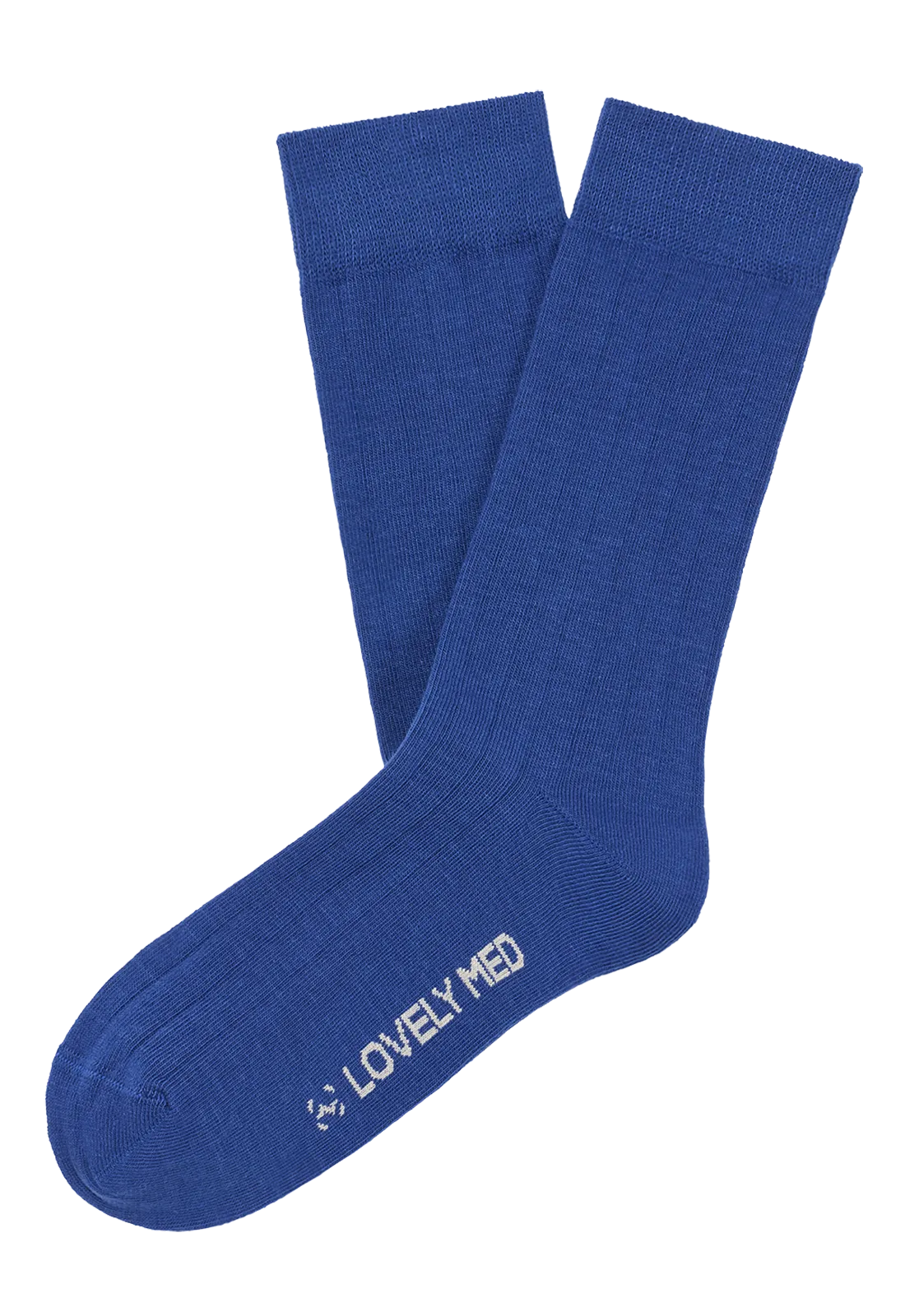 Calcetín canalé unicolor perfecto para combinar LM100