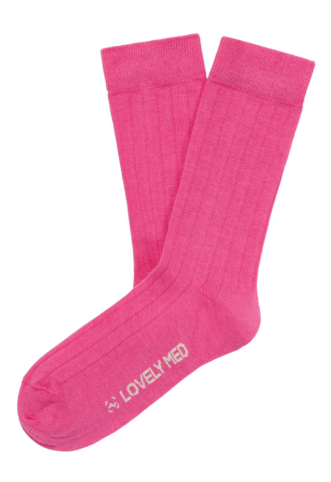 Calcetín canalé unicolor perfecto para combinar LM100