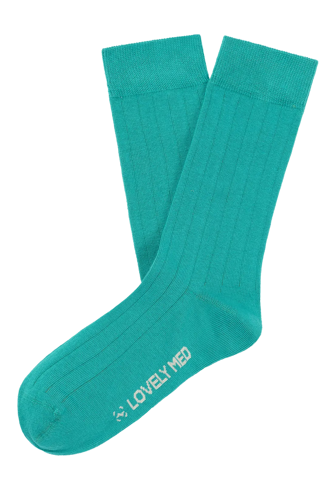 Calcetín canalé unicolor perfecto para combinar LM100