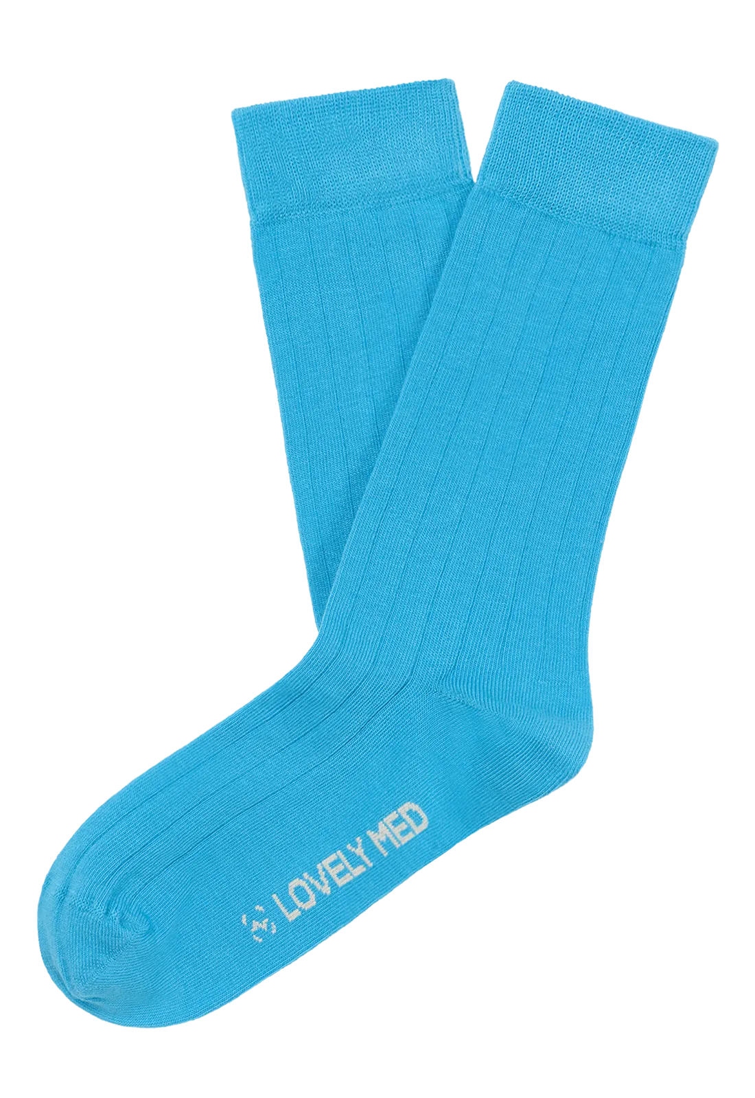 Calcetín canalé unicolor perfecto para combinar LM100