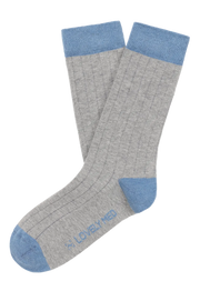 Calcetín canalé bicolor perfecto para combinar LM200